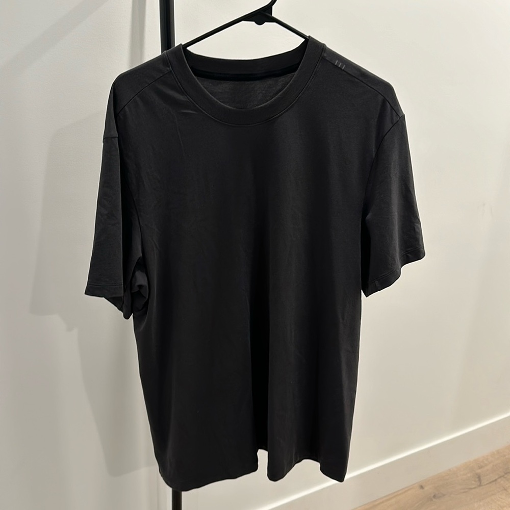 Lululemon Zeroed In Short Sleeve Shirt Graphite Grey Large